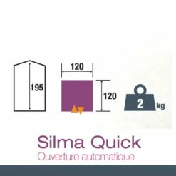 Abri Camping Trigano SILMA QUICK 5 Abri Camping Trigano SILMA QUICK -Trigano Boutique abri camping silma quick 2