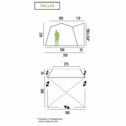 Auvent De Camping-car Gonflable SANTA CRUZ -Trigano Boutique auvent camping car gonflable santa cruz 3