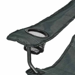 Fauteuil Camping ACIER Gris Noir 8 Fauteuil Camping ACIER Gris Noir -Trigano Boutique fauteuil acier gris noir 2