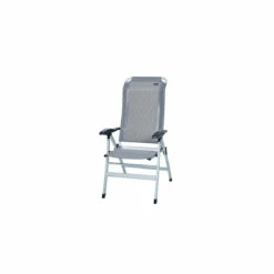 Fauteuil De Camping Alu Dossier Haut ECO Basalte
