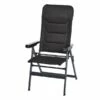 Fauteuil Camping Premium Noir