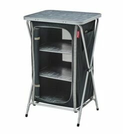 Meuble De Rangement Pliant Gris/noir