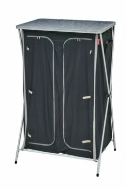 Meuble De Rangement Avec Penderie Gris/noir -Trigano Boutique meuble rangement pliant penderie 3