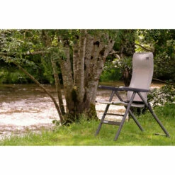 Fauteuil Camping Alu Dossier Haut SLIM Moka 8 Fauteuil Camping Alu Dossier Haut SLIM Moka -Trigano Boutique product 6