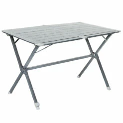Table Camping à Clayettes Aluminium 115 Cm