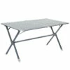 Table Camping à Clayettes Aluminium 140 Cm