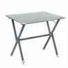 Table Camping à Clayettes Aluminium 80 Cm