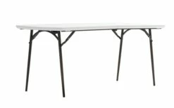 Table Polyéthylène Pliage Central 180 Cm